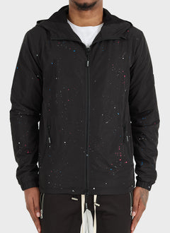 Paint Windbreaker - Black