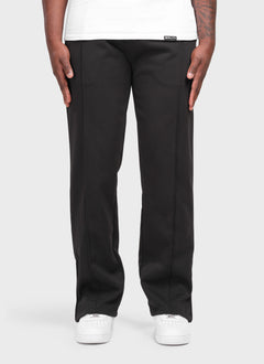 Twill Pleat Pants - Black