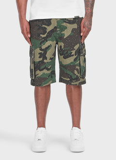 Vintage Flooded VVS Cargo Shorts - Camo