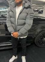 Essential Puffer Jacket - Charcoal Grey