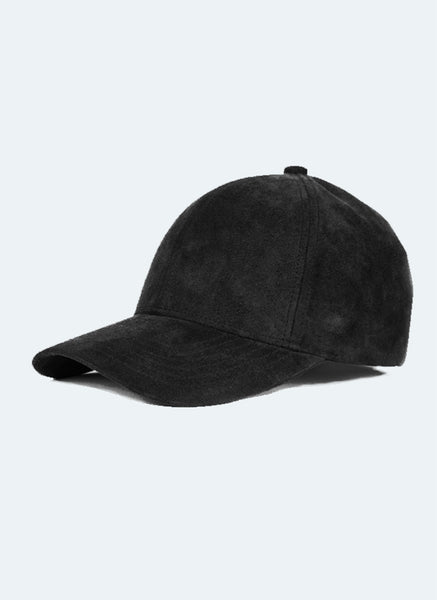 Black suede baseball cap shop womens