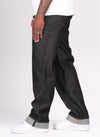 Structured Selvedge Jeans - Black