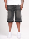 Vintage Carpenter Denim Shorts - Black