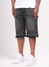 Vintage Carpenter Denim Shorts - Black