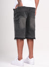 Vintage Carpenter Denim Shorts - Black