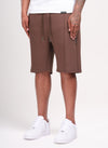 Scuba Structured Shorts - Brown