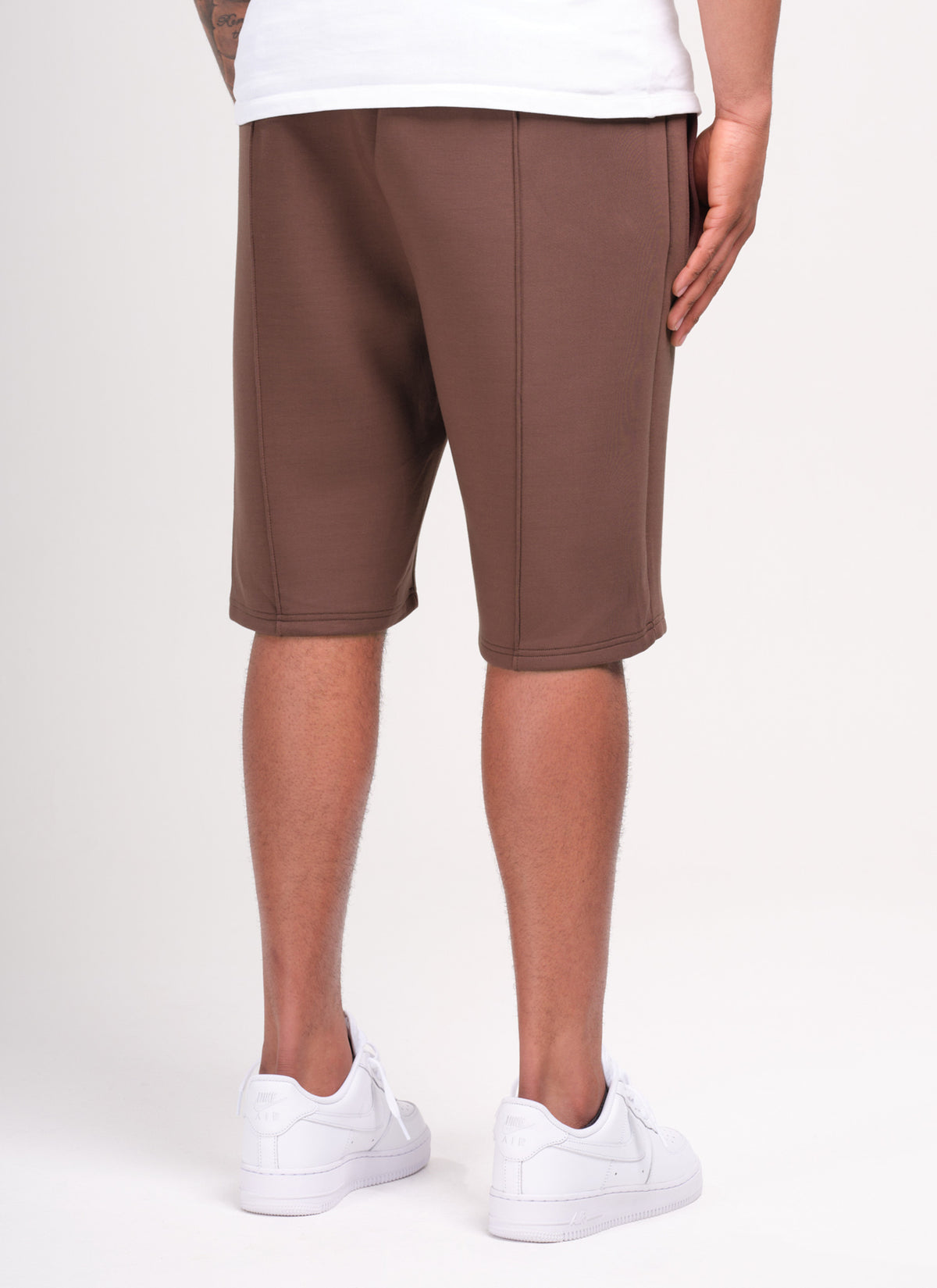Scuba Structured Shorts - Brown
