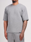 Scuba Structured T-Shirt - Grey