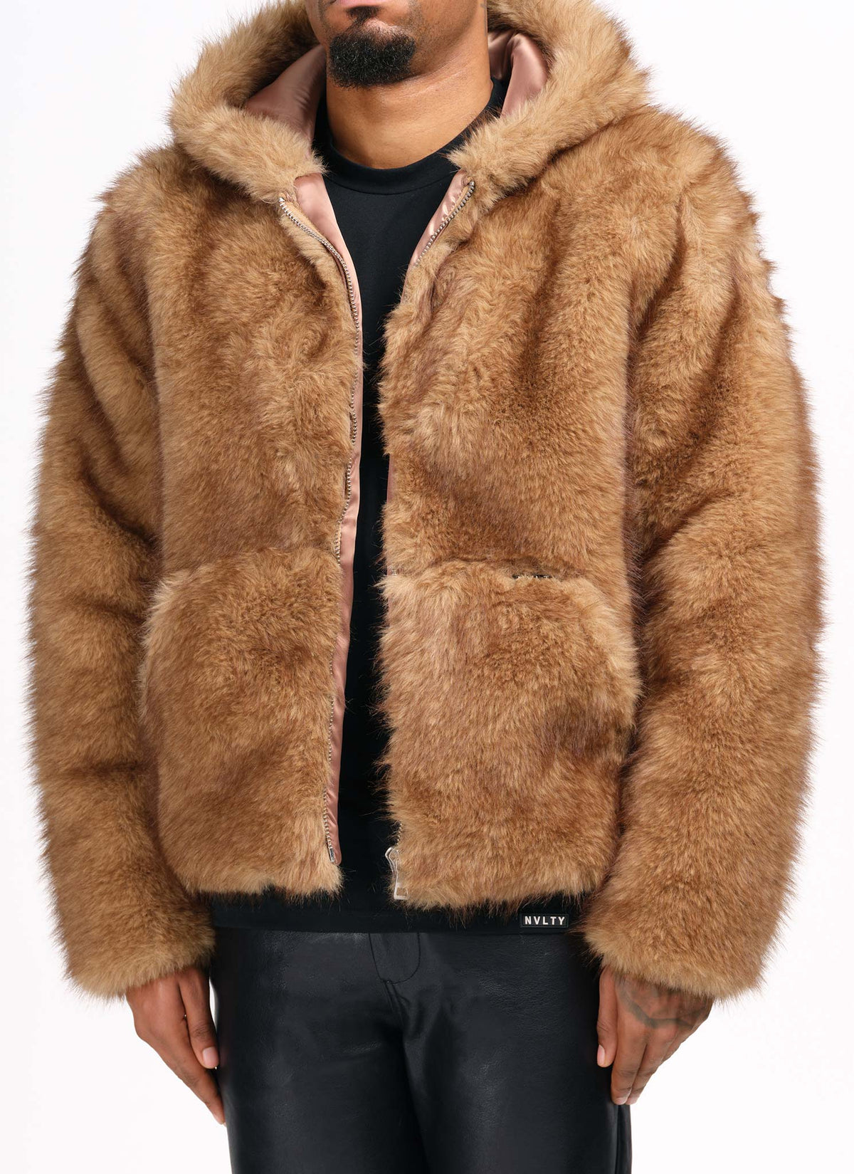 Fur Jacket - Brown
