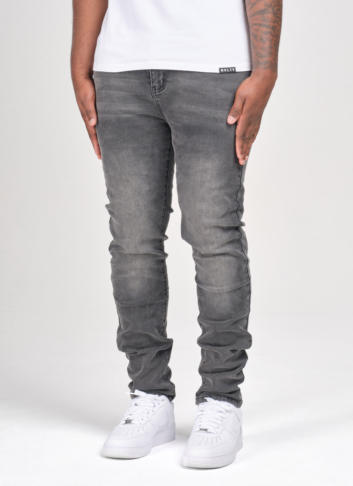 Slim Fit Jeans - Grey