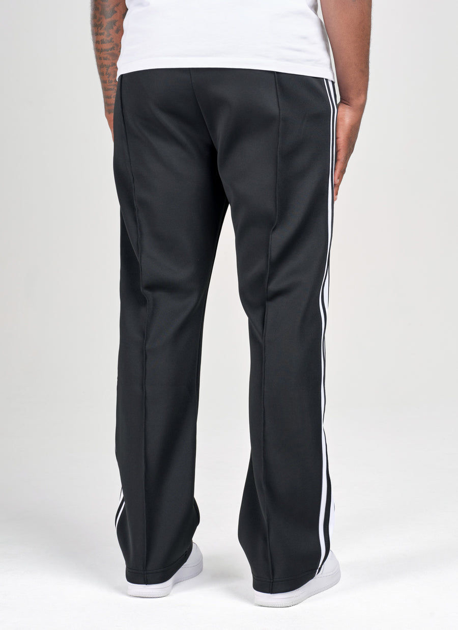 Panelled Luxe Track Pants - Black