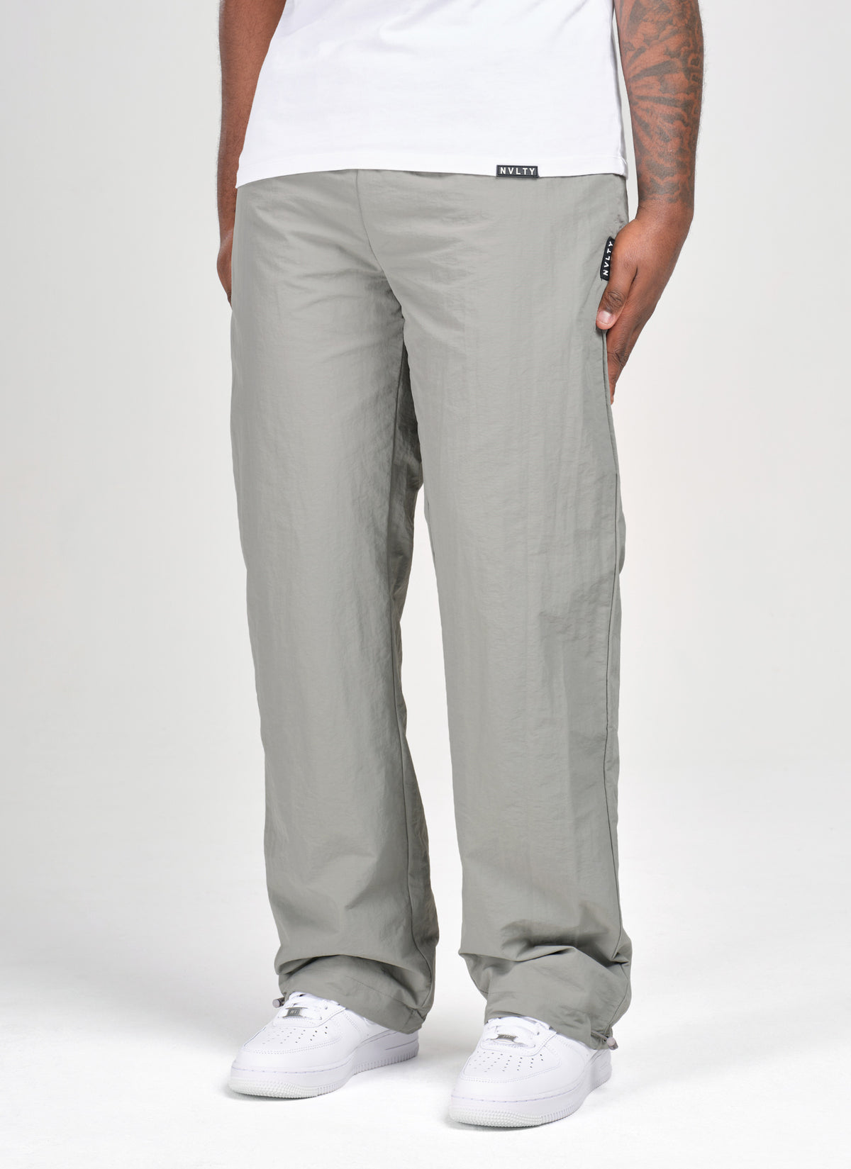 Heavyweight Luxe Track Pants - Grey