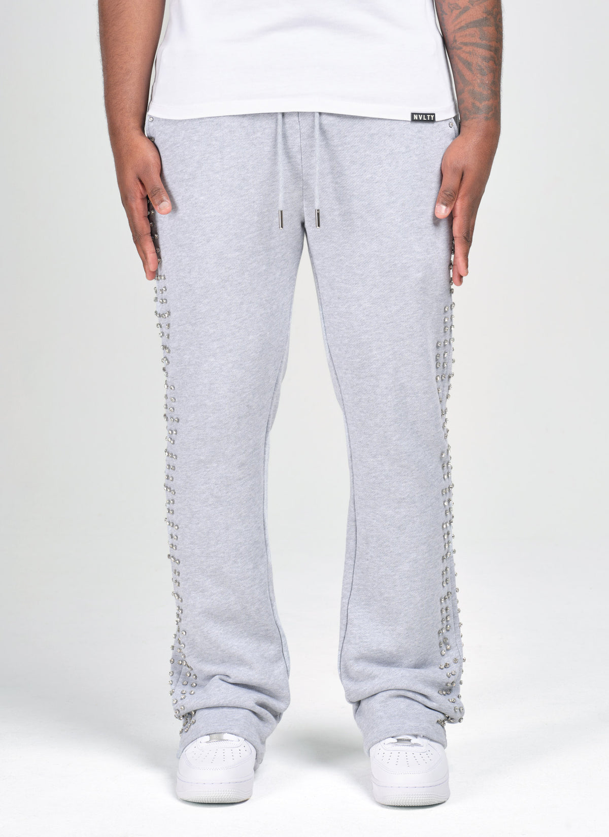 Vintage VVS Flare Joggers - Grey