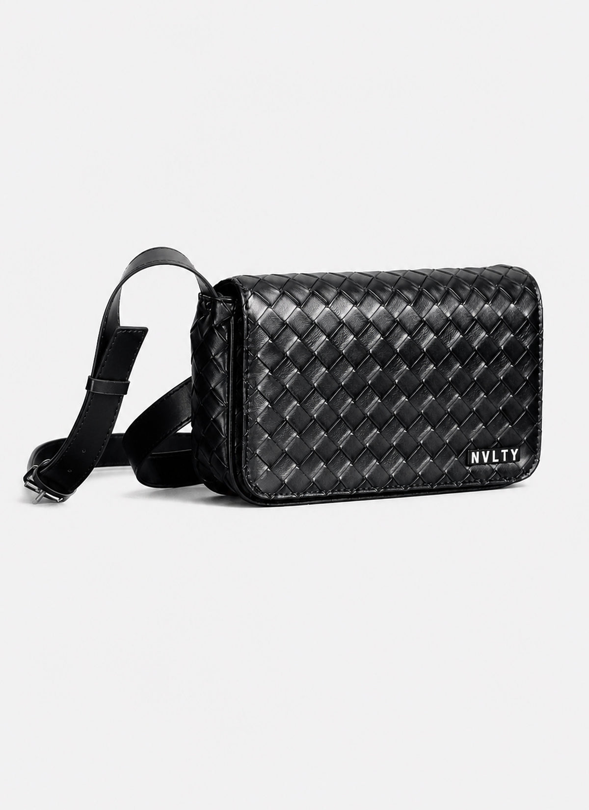 Interlock Crossbody Bag - Black