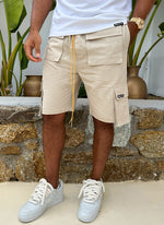 Vintage 4 Pocket Cargo Shorts - Stone