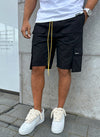 Vintage 4 Pocket Cargo Shorts - Black