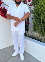 Pleated Trousers - White