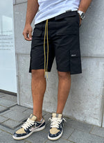 Vintage 4 Pocket Cargo Shorts - Black