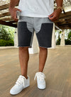 Vintage Carpenter Shorts - Grey/Washed Black