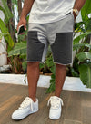 Vintage Carpenter Shorts - Grey/Washed Black