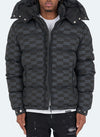 Monogram Puffer Jacket - Black