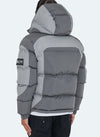 Shadow Puffer Jacket - Charcoal Grey/Light Grey