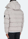 Paint Puffer Jacket - Off White
