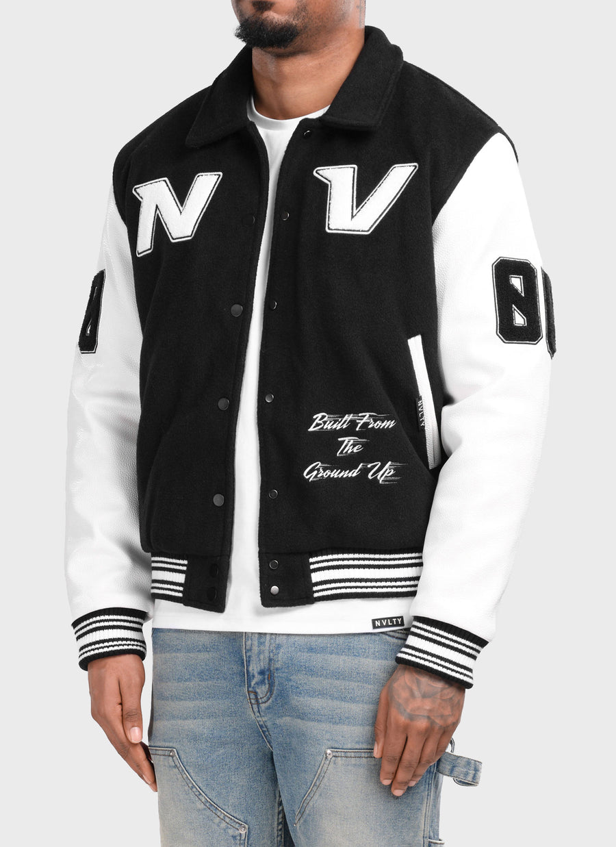 All Star Varsity Jacket - Black