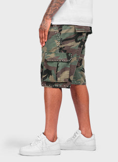 Vintage VVS Cargo Shorts - Camo