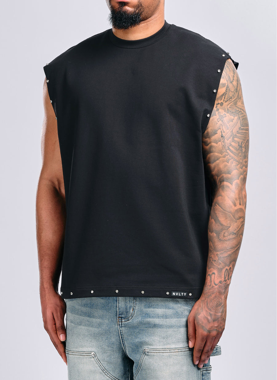 VVS Sleeveless T-Shirt - Black