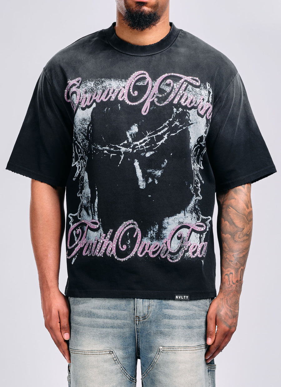 Crown Of Thorns T-Shirt - Black