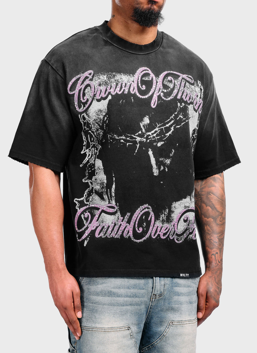 Crown Of Thorns T-Shirt - Black
