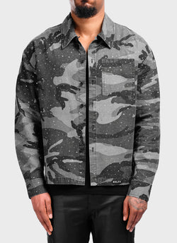 Vintage VVS Shirt - Black Camo