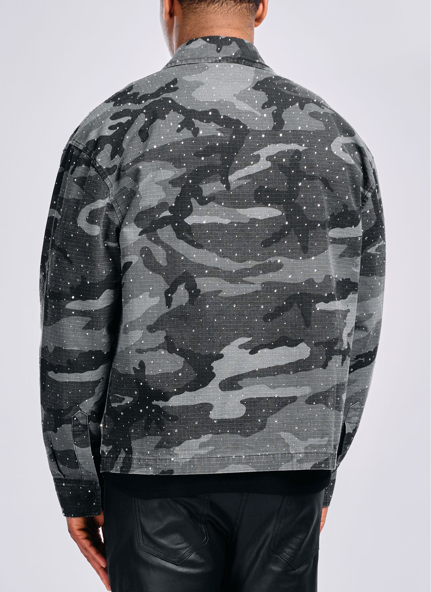 Vintage VVS Shirt - Black Camo