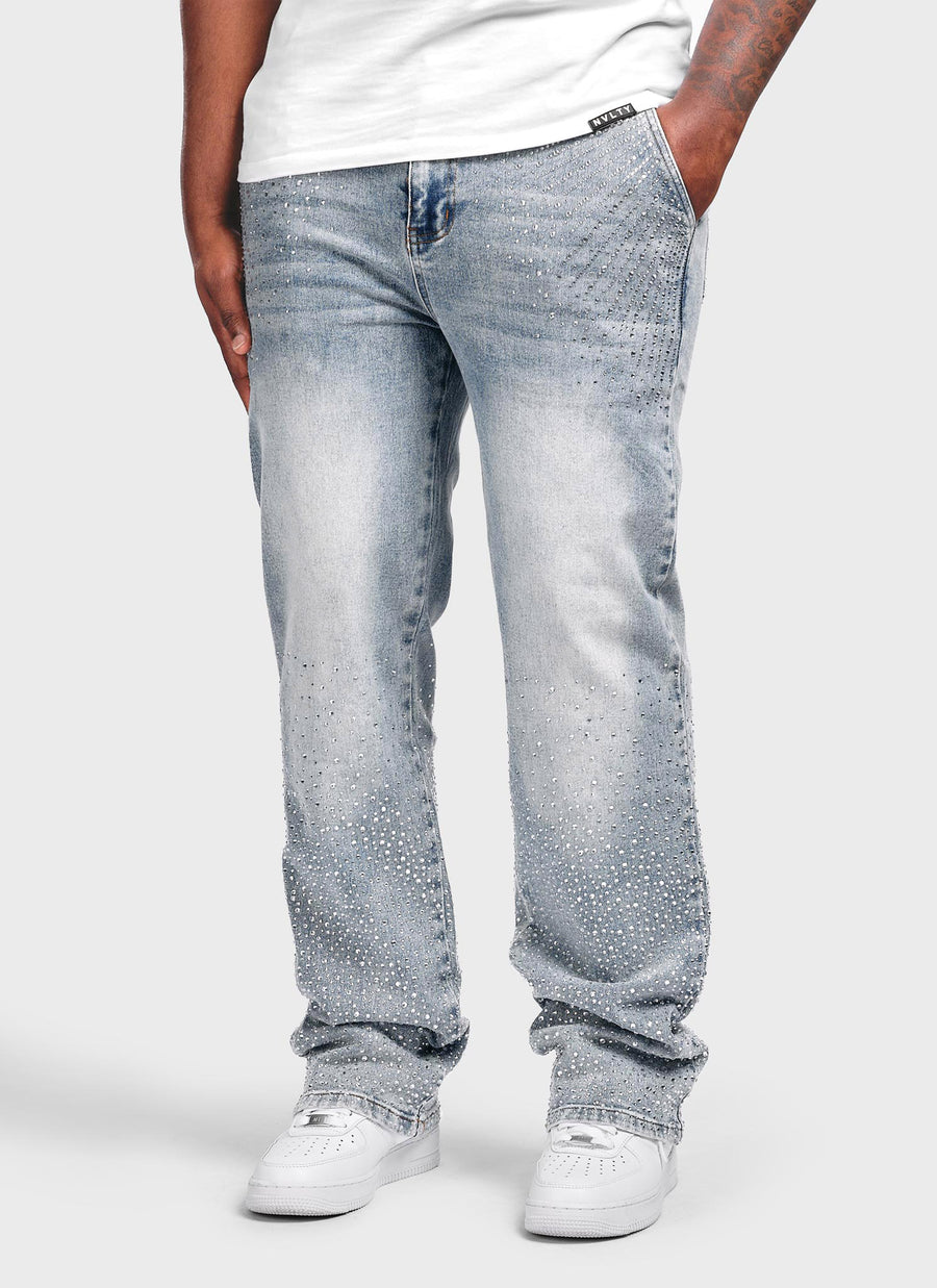 Vintage VVS Cluster Jeans - Blue
