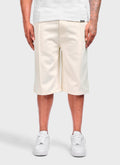 Twill Pleat Shorts - Ivory