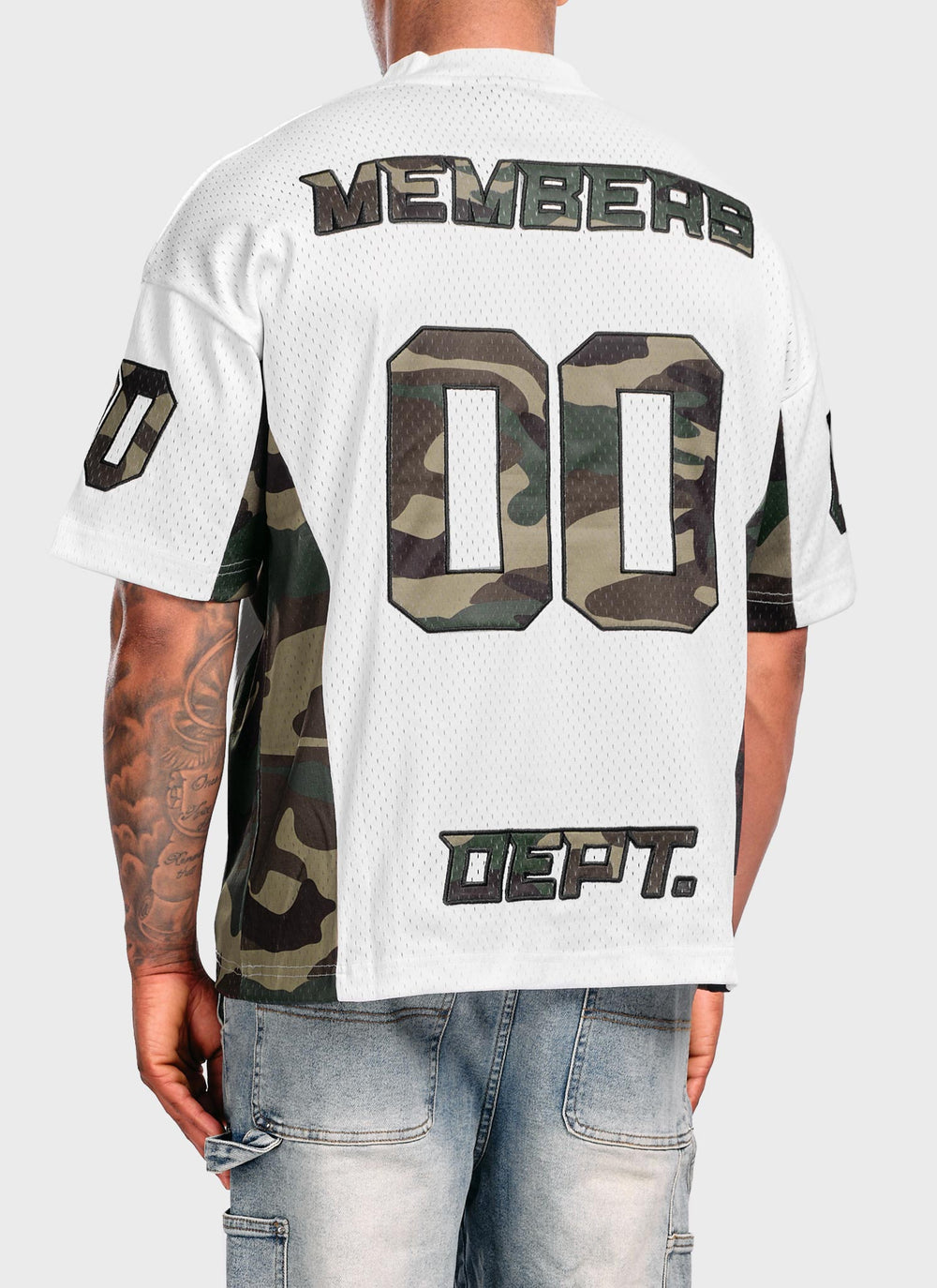 Members Camo Jersey - White