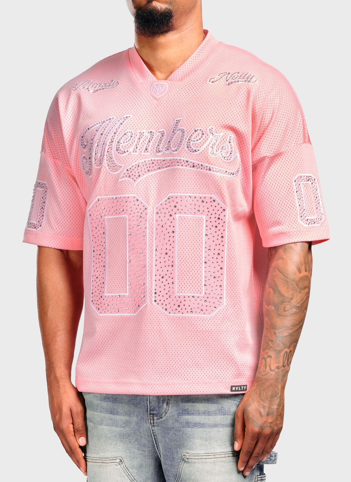 Members VVS Jersey - Baby Pink