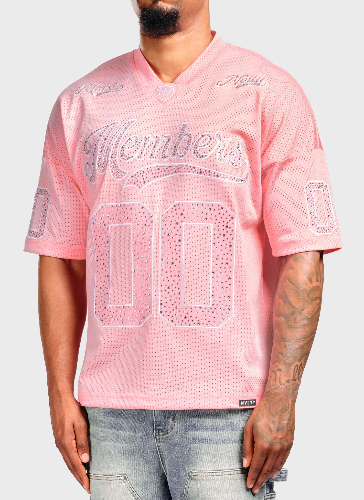 Members VVS Jersey - Baby Pink