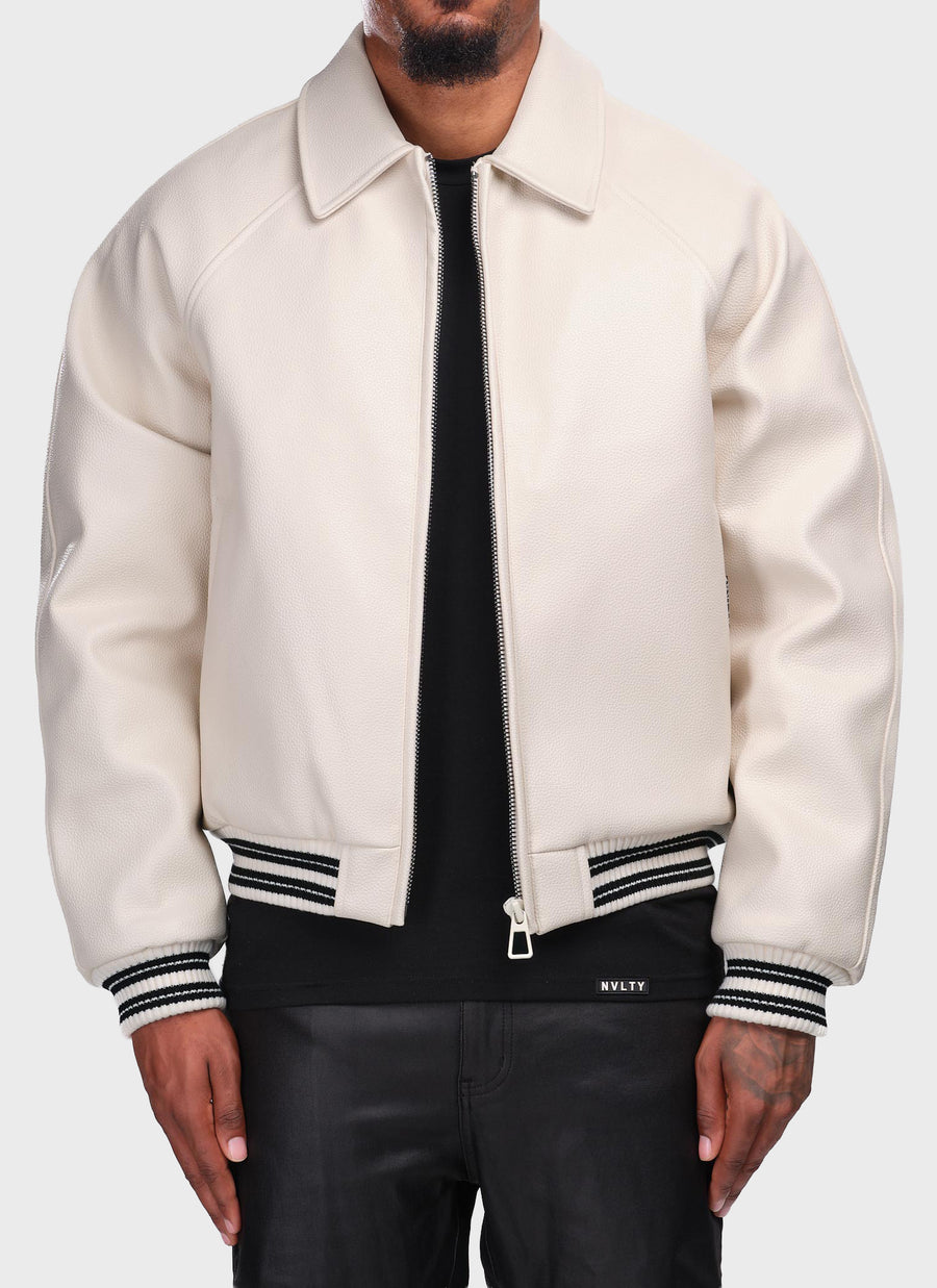 Aviator Jacket - Ivory