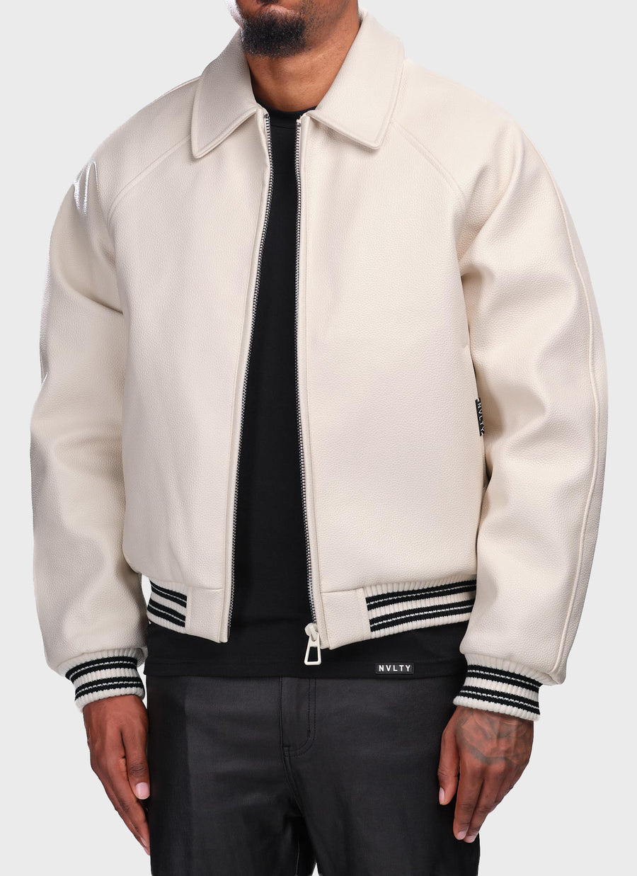 Aviator Jacket - Ivory