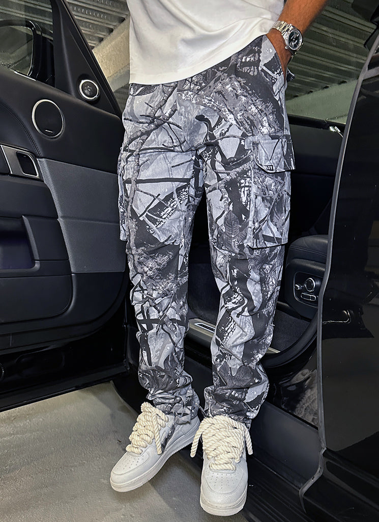 Vintage Cargos - Black Tree Camo