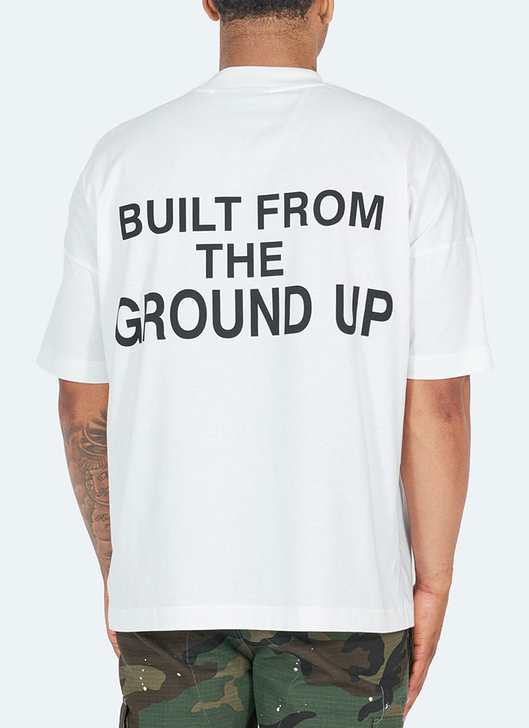 Built From The Ground Up T-Shirt - White