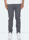 Cargo Zip Track Pants - Grey