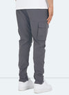 Cargo Zip Track Pants - Grey
