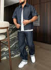 Structured Selvedge Jeans - Indigo
