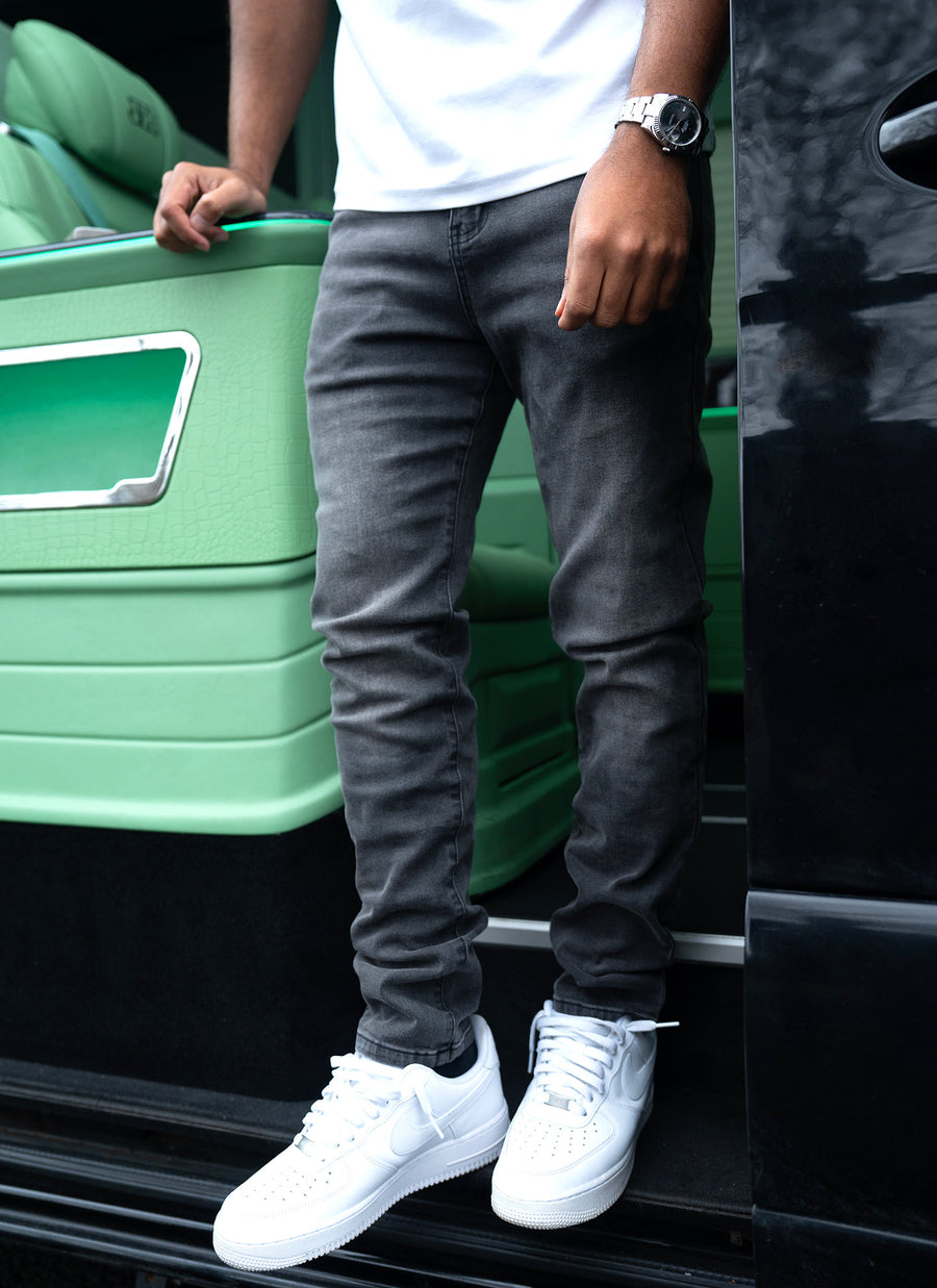 Slim Fit Jeans - Grey