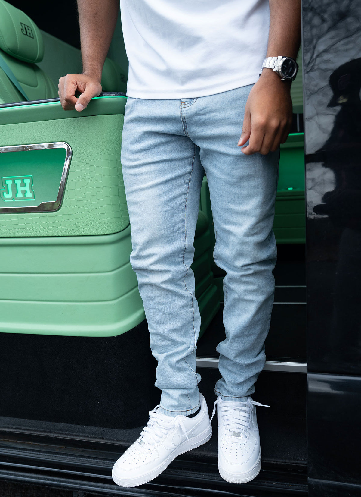 Slim Fit Jeans - Blue