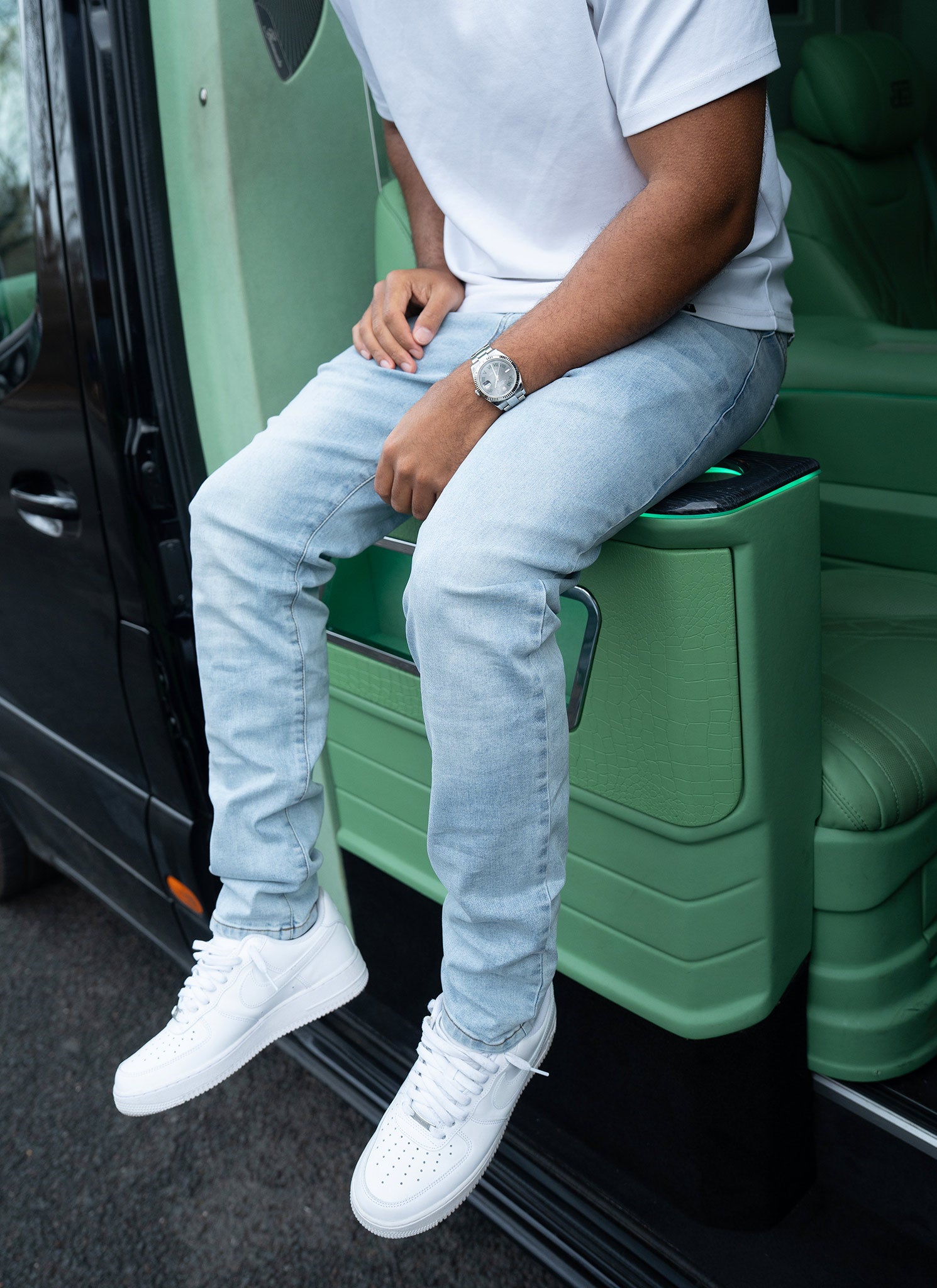 Slim Fit Jeans - Blue