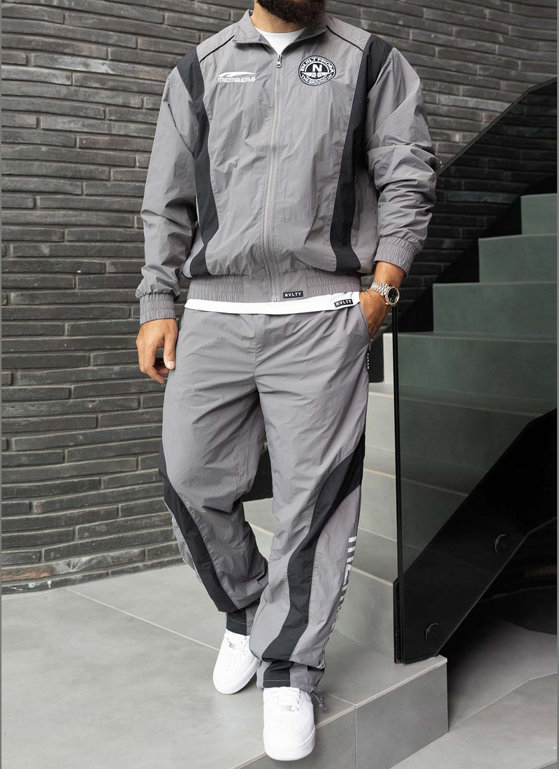 Members Track Jacket - Grey